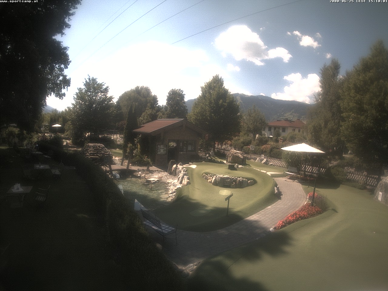 Webcam Abenteuergolf und Terrasse