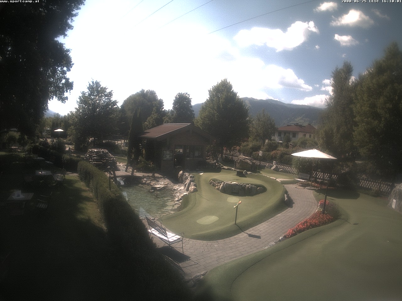 Webcam Abenteuergolf und Terrasse
