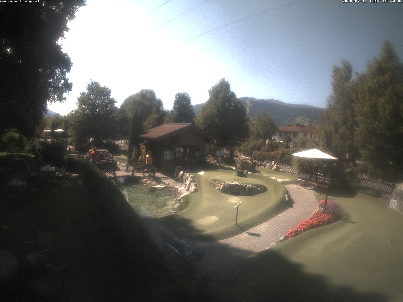 Webcam Abenteuergolf und Terrasse