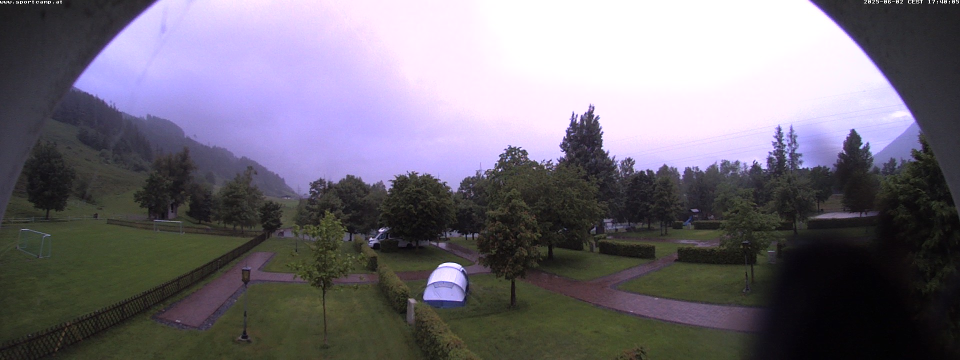 Camping and bathing lake