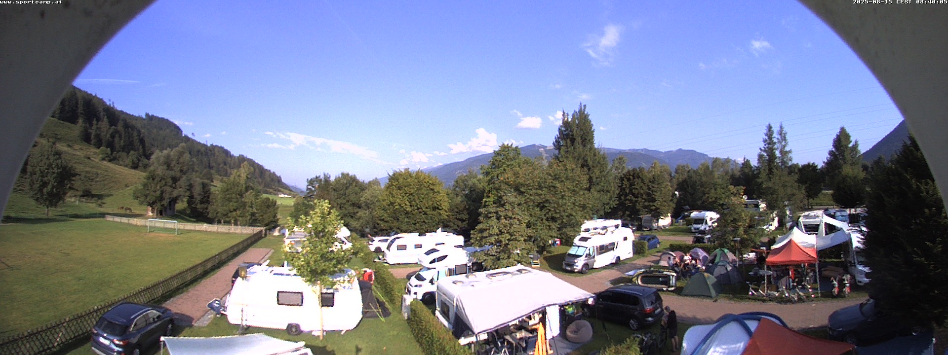 Camping and bathing lake
